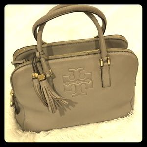 THEA TRIPLE-ZIP Authentic Tory Burch satchel